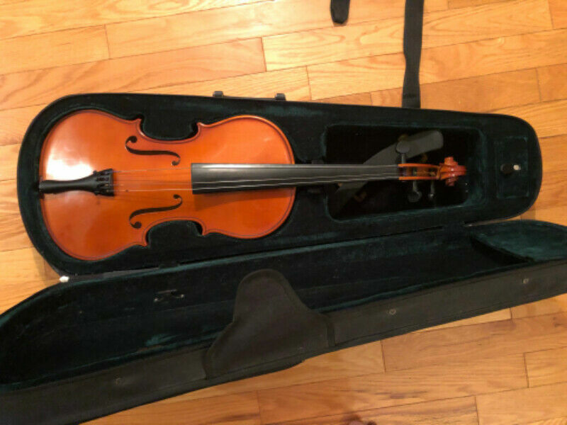 Large 17” Viola & Case