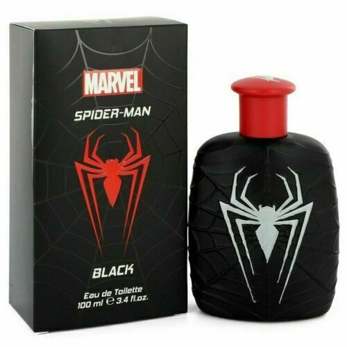Marvel Spiderman Black Cologne Boys 3.4 Oz  Toilette Spray Fragrance New Kids