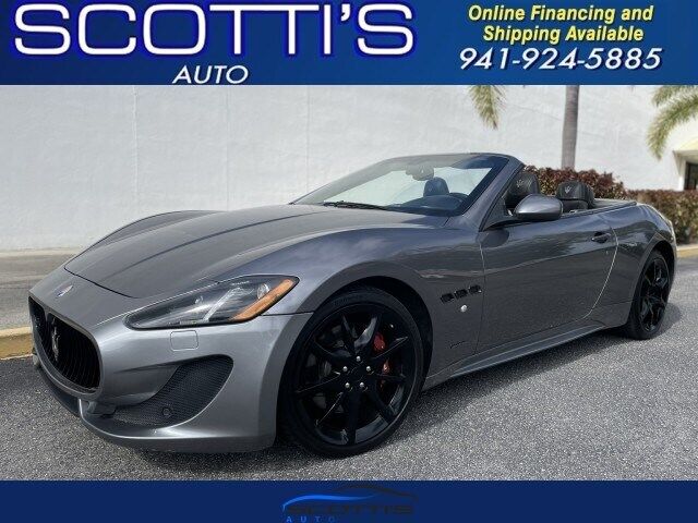 2014 Maserati Gran Turismo Sport Convertible~ Clean Carfax~ Only 44k Miles~ 4