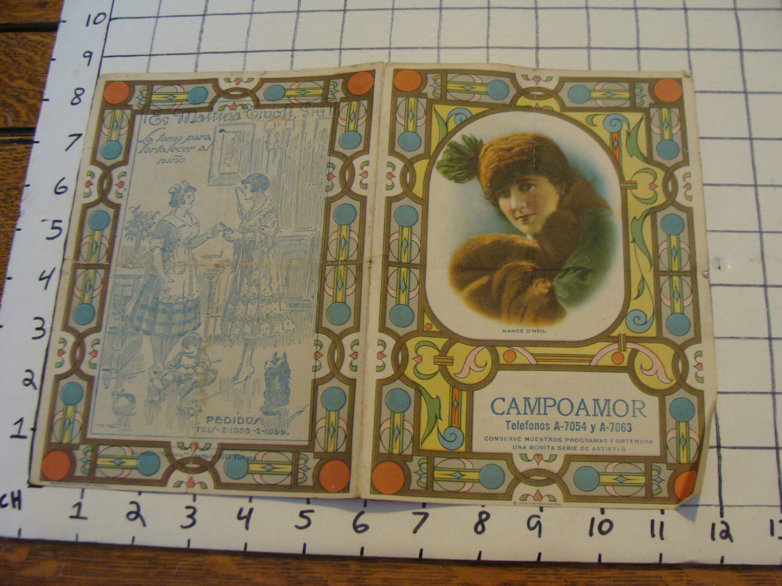 Campoamor, Nancy O'neil Illustration On Cover, Folded, Not In English