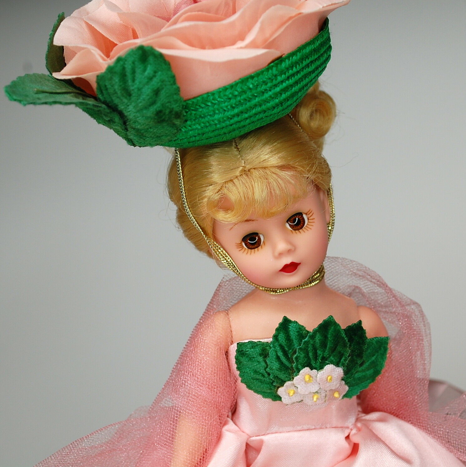 Madame Alexander Rose Garden Ball Gown 10" Doll Box Tag 34170 Cissette
