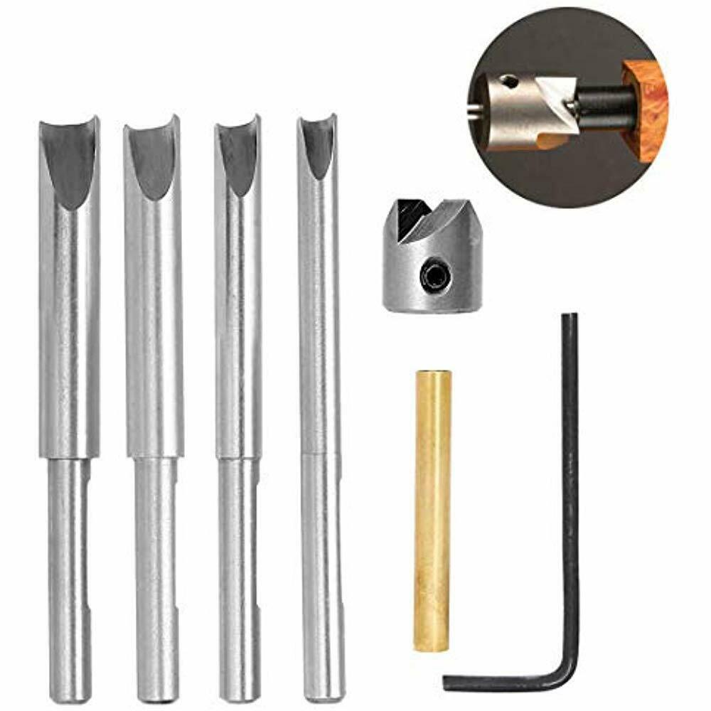 Pen Barrel Mill Trimmer Set, 7-pieces Professional Turners Trimming System With