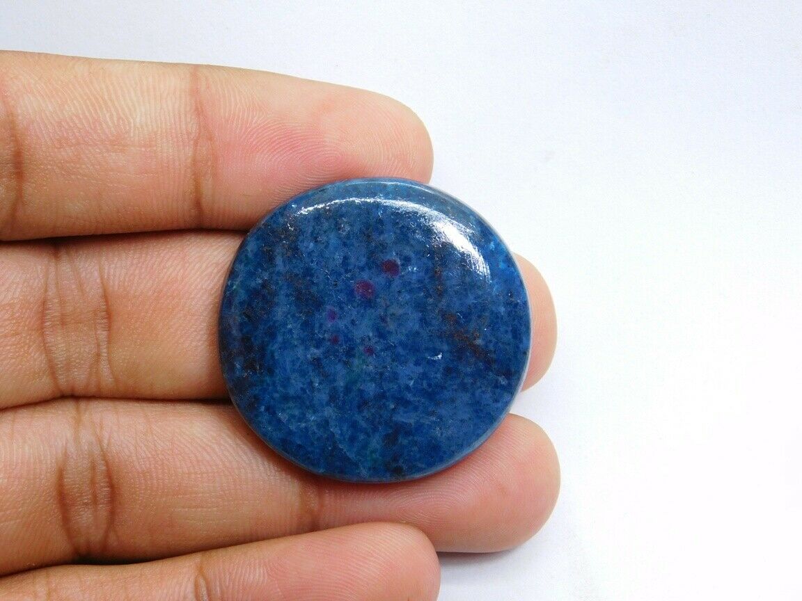 100% Natural Ruby Kyanite Gemstone Cabochon Loose For Jewelry 83 Cts. Me-1945