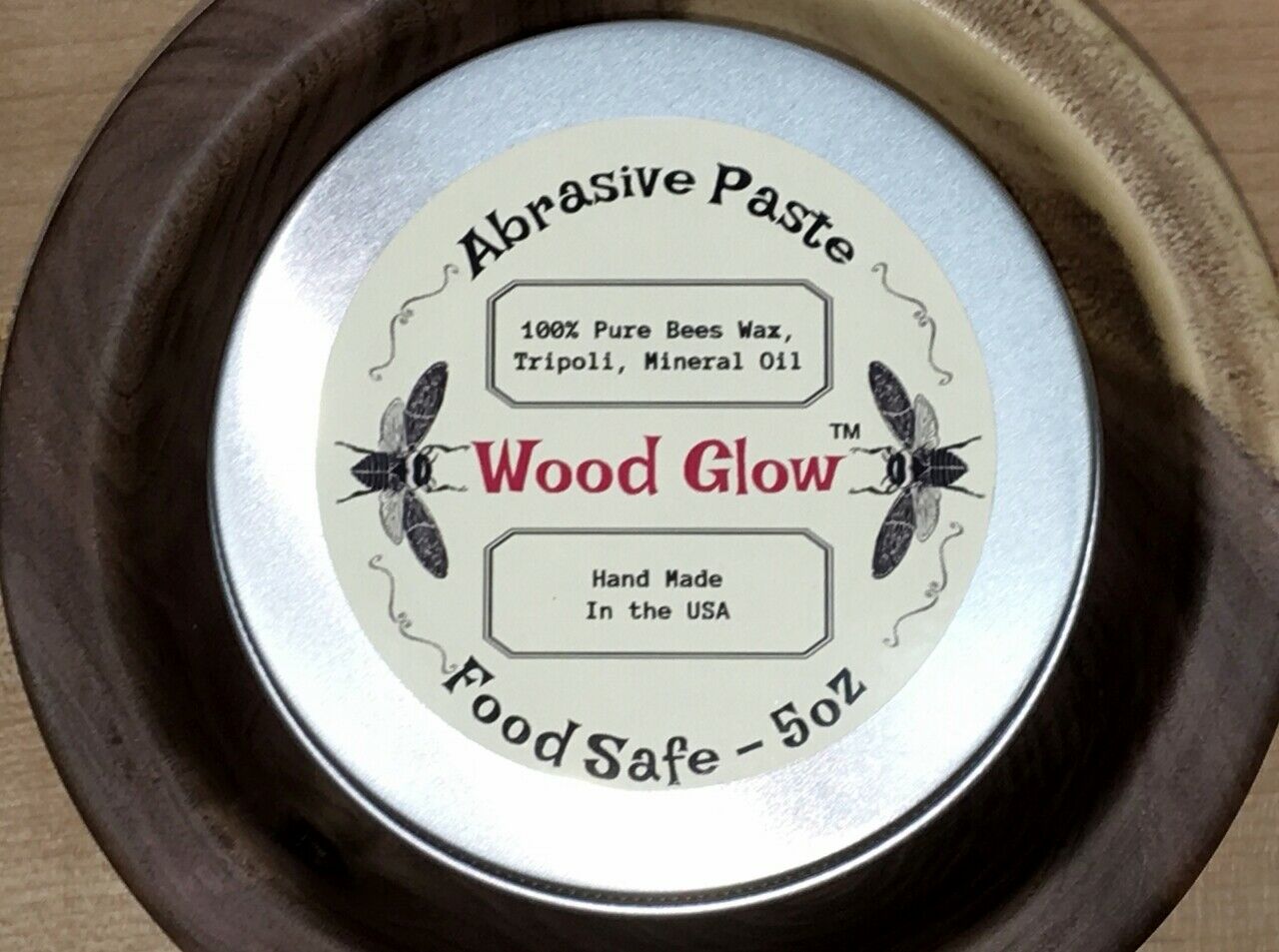 Wood Turners Abrasive Paste - "yorkshire Grit" Inspired Recipe - See Reviews!!!