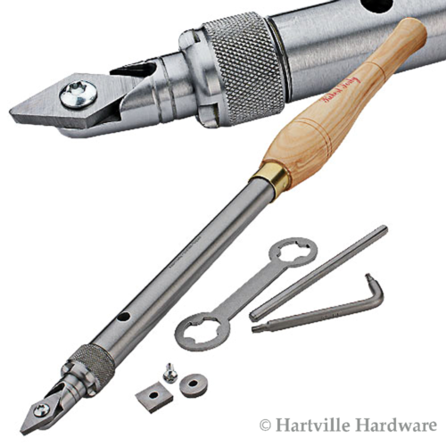 Robert Sorby #rstm-hct123 Handled Turnmaster W/ 3 Tungsten Carbide Cutters